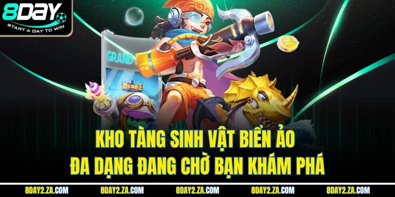 Kho tàng sinh vật biển ảo đa dạng đang chờ bạn khám phá