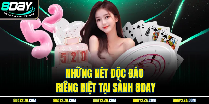 Những nét độc đáo riêng biệt tại sảnh 8day